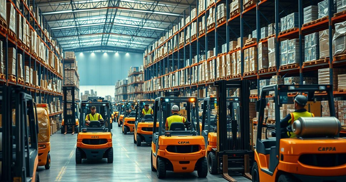 Aluguel de Empilhadeiras: Agilidade e Economia