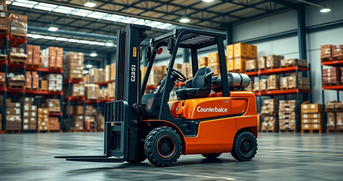 Empilhadeira Contrabalançada: O Que Você Precisa Saber