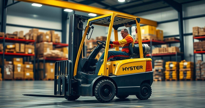 Empilhadeira Hyster Preço Atraente e Justo