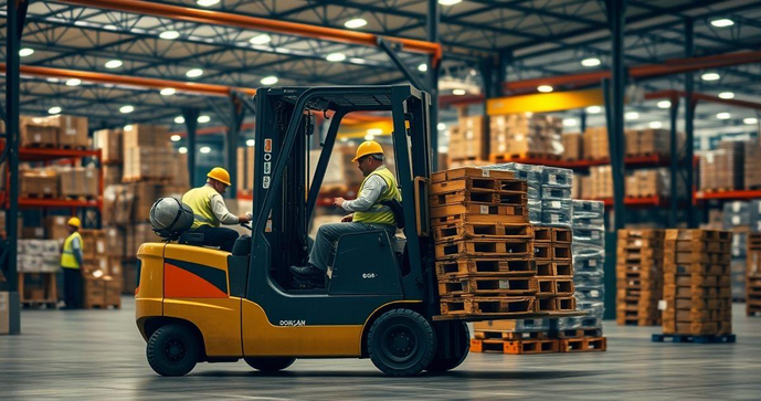 Empresa de empilhadeira que transforma a logística do seu negócio com eficiência e segurança