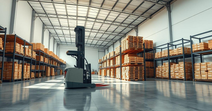 Locação de Empilhadeira Elétrica é a Solução Ideal para sua Empresa
